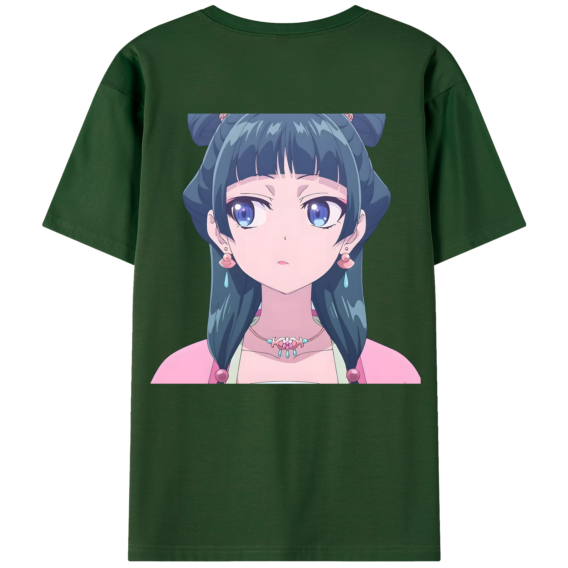 （画像用） 薬屋のひとりごと The Apothecary Diaries 綿100％半袖Tシャツ（背面プリント）